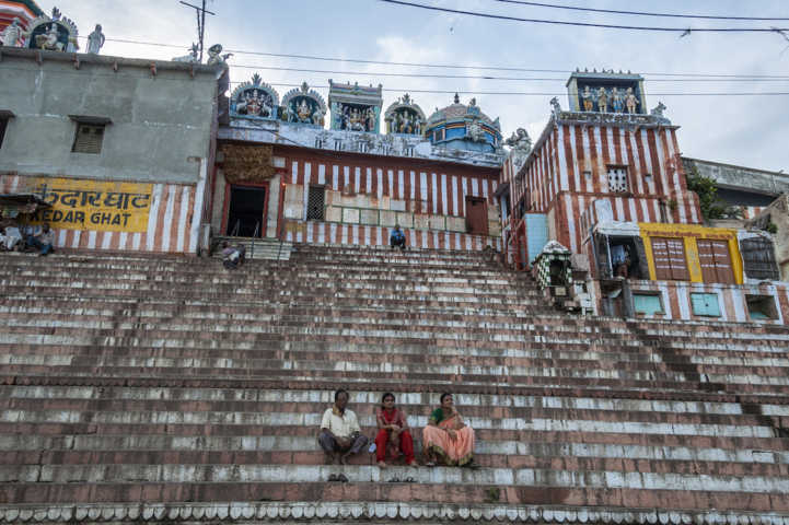23 - India - Varanasi - rio Ganges - ghat